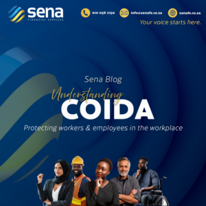 Blog cover page with the words "Understanding COIDA"