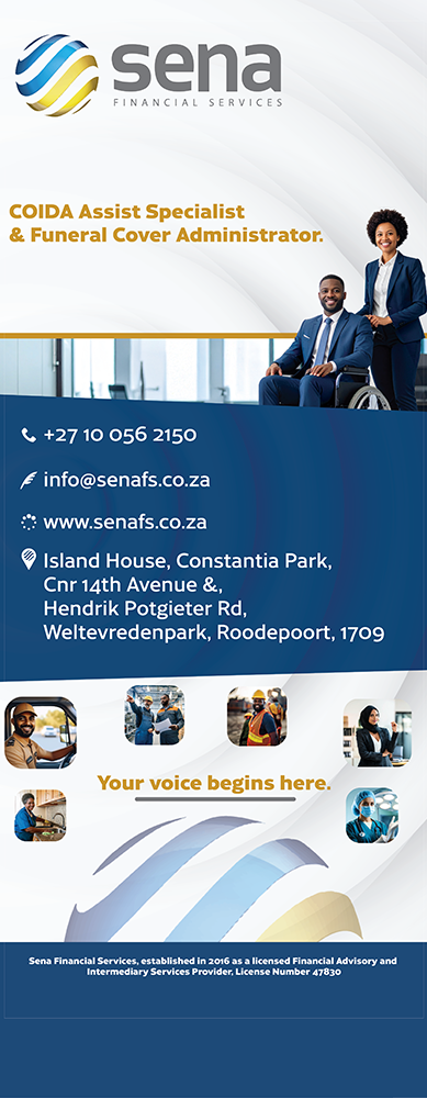 Sena roll up banner